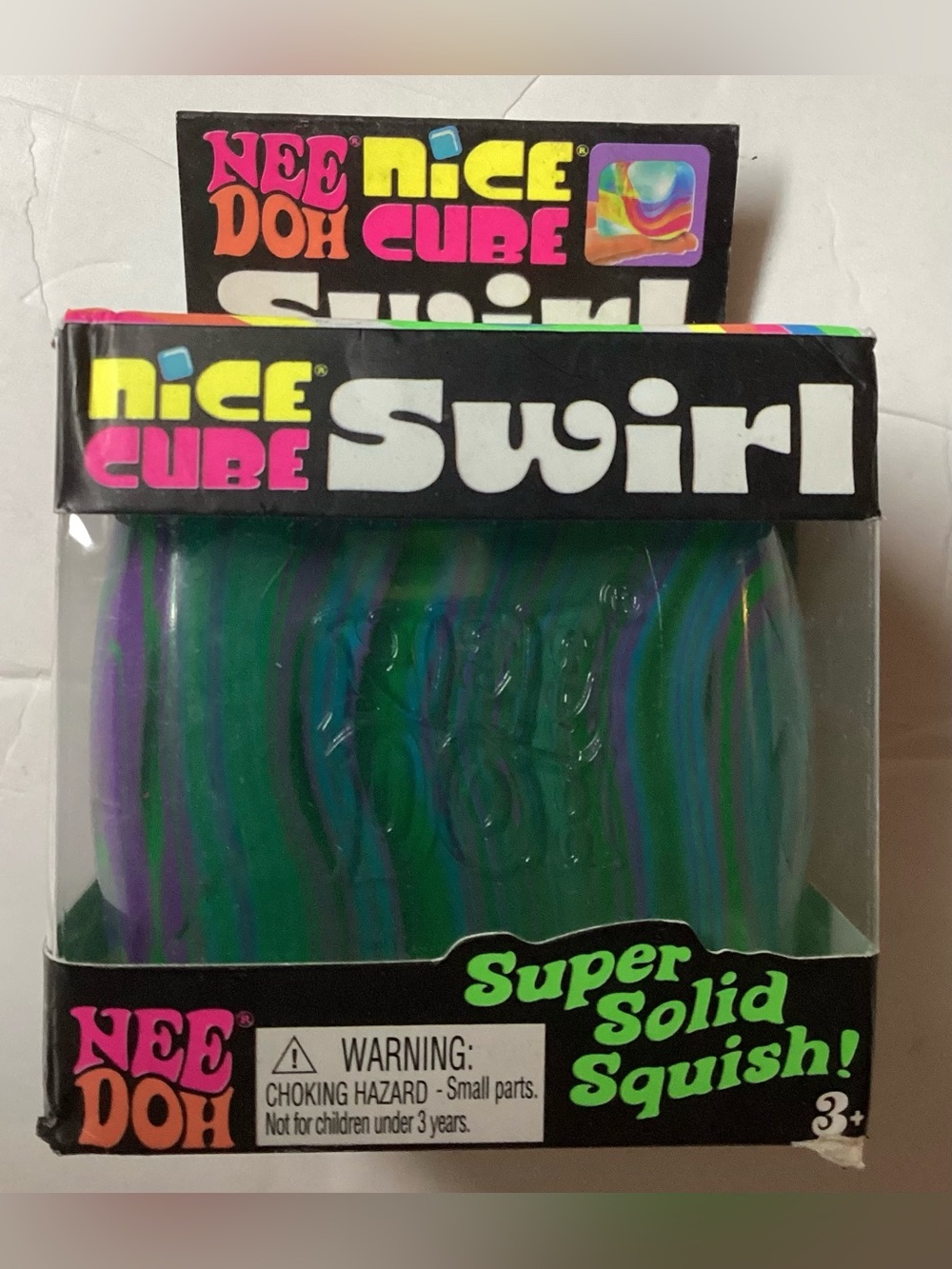 ONE/ NEEDOH nice cube Swirl/ blue green purple/ Authentic
